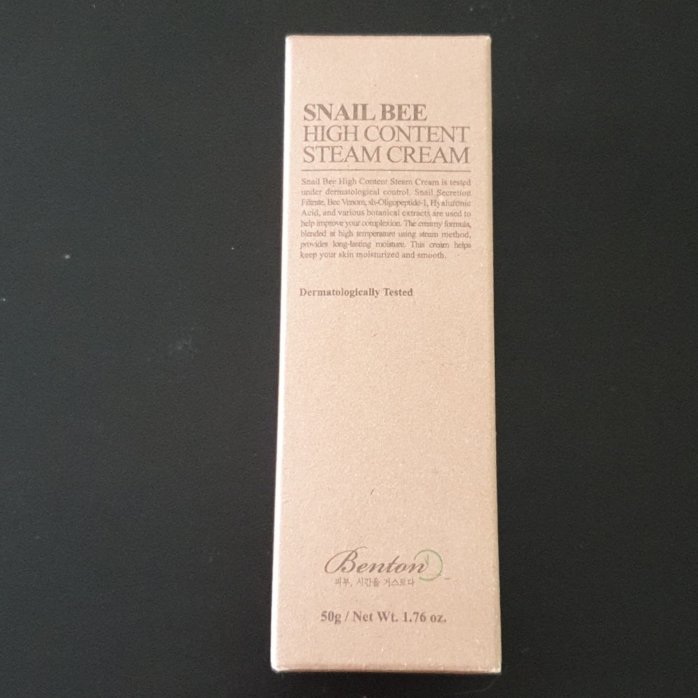 Benton Snail Bee High Content Steam Cream
